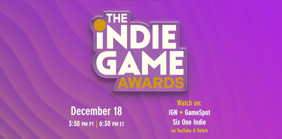 外网举办独游大奖颁奖典礼！另设女性主导与黑人游戏之声等多元化提名