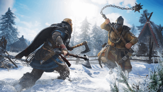 PS5五周年数据公布：《刺客信条：英灵殿》为PS5单机游戏游玩时长之最！