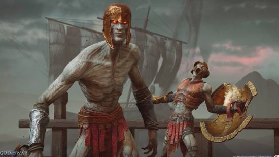 《战神》虚幻5重制概念视频：奎爷战斗超燃