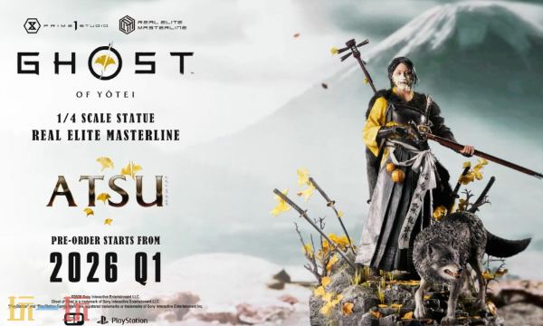 《羊蹄山之魂》女主角笃1/4雕像即将开售