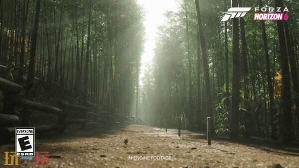 《极限竞速地平线6》环境场景展示：樱花道山丘环境超美